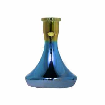 Колба стеклянная BASE - Yellow Sea Blue (mirrored)