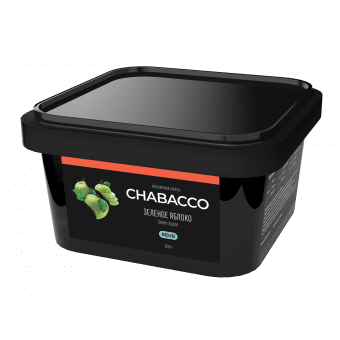 Смесь для кальяна Chabacco 200г medium - Green Apple (Зеленое Яблоко)