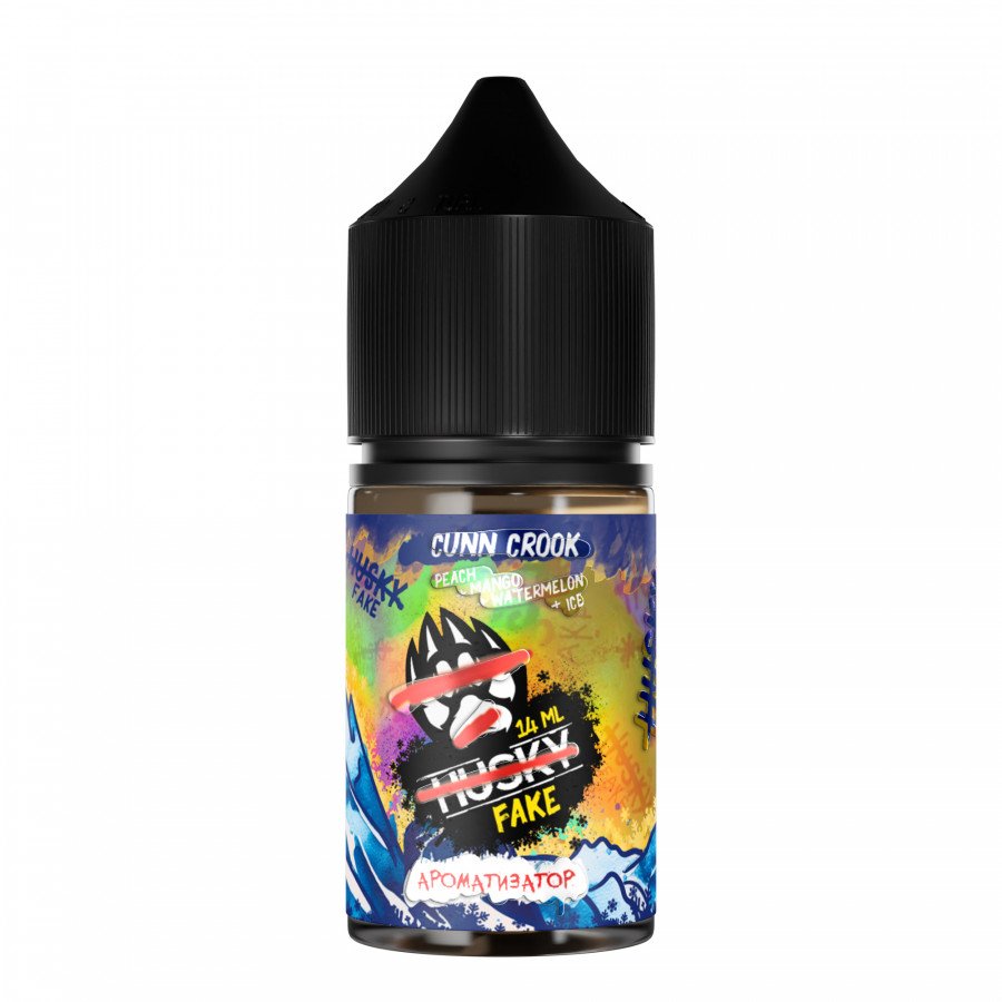 Фото и внешний вид — Конструктор HUSKY IMPORT - Cunn Crook (Персик Манго Арбуз Лед) 30мл 0мг