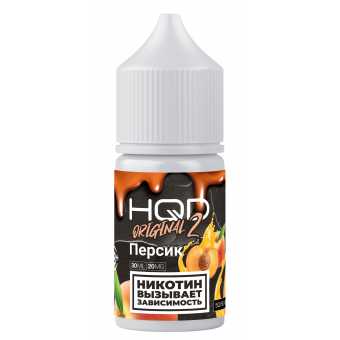 Жидкость HQD V2 ORIGINAL SALT - Peach (Персик) 30мл strong