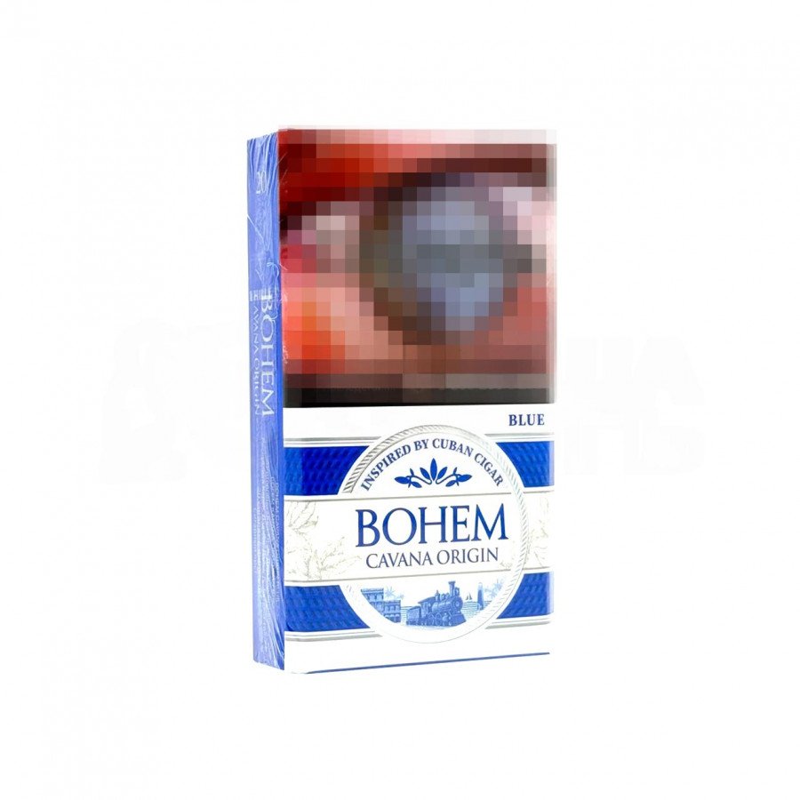 Фото и внешний вид — Сигареты BOHEM CAVANA ORIGIN BLUE (компакт)