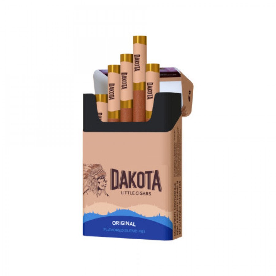 Фото и внешний вид — Сигариллы Dakota Original 20шт