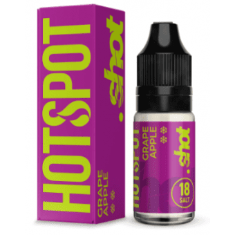 Жидкость HOTSPOT SHOT SALT - Grape Apple (Виноград яблоко) 10мл 18мг