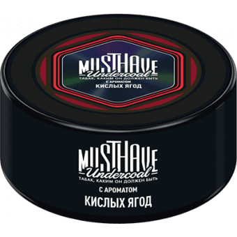 Табак для кальяна MUST HAVE 25г - с ароматом Кислых Ягод