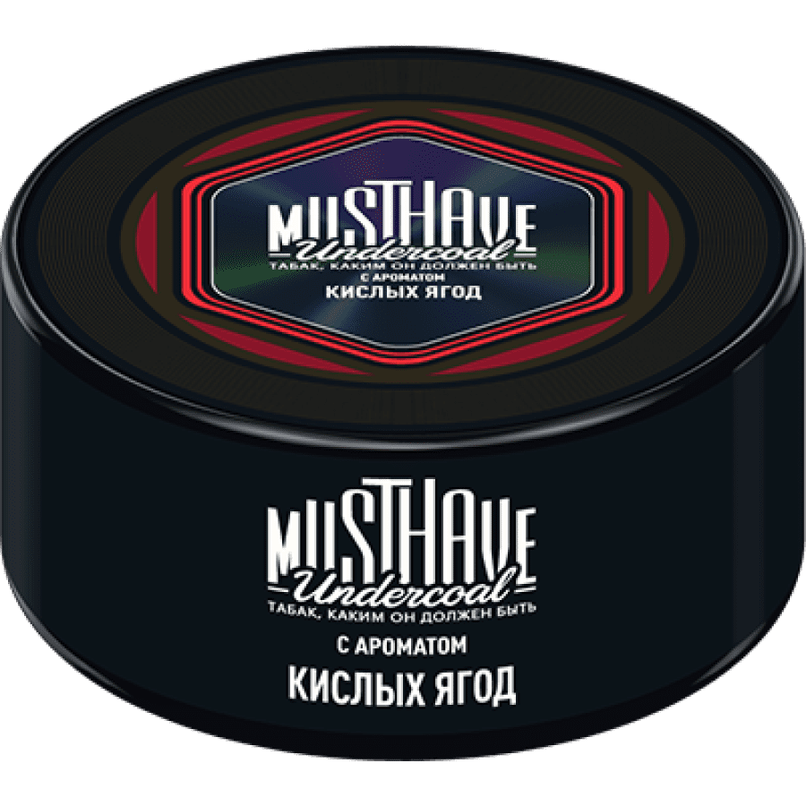Фото и внешний вид — Табак для кальяна MUST HAVE 25г - с ароматом Кислых Ягод