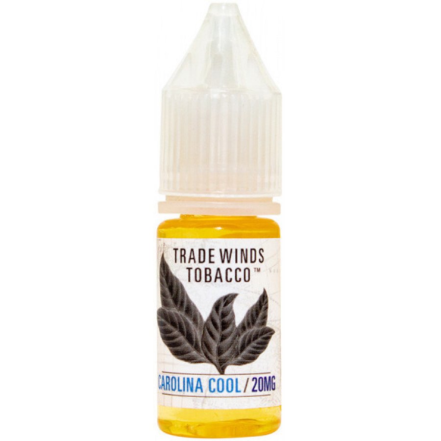 Фото и внешний вид — Жидкость TRADEWINDS TOBACCO SALT - Carolina Cool (Табак с холодком) 10мл 20мг