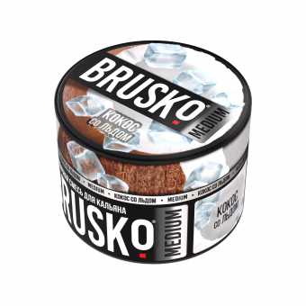 Смесь для кальяна BRUSKO 50г - Кокос со льдом
