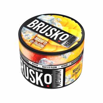 Смесь для кальяна BRUSKO 50г - Манго со льдом
