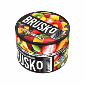 Смесь для кальяна BRUSKO 50г - Мультифрукт