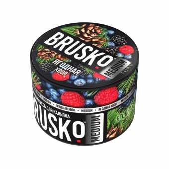 Смесь для кальяна BRUSKO 50г - Ягодная хвоя