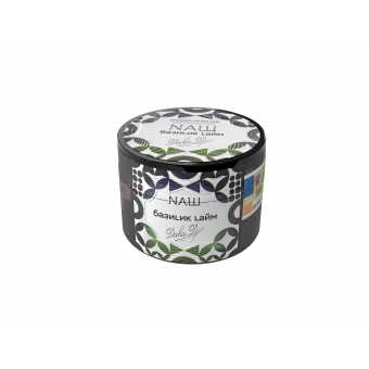 Табак для кальяна NAШ 40гр - Базилик Лайм