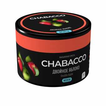 Смесь для кальяна Chabacco 50гр medium - Double Apple (Двойное Яблоко)