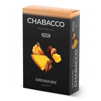 Смесь для кальяна Chabacco 50гр strong - Pumpkin Pie (Тыквенный пирог)