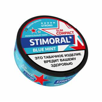 Табак STIMORAL SLIM COMPACT - Blue Mint 10г