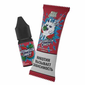 Жидкость SERIAL CHILLER SALT - Watermelon Candy (Арбузная конфета) 10мл 15мг