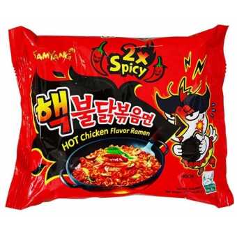 Лапша б/п со вкусом курицы (очень острая) Hot chicken flavor 2х spicy 140г