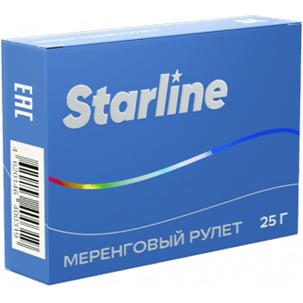 Табак для кальяна "Старлайн" (Меренговый рулет), 25 г