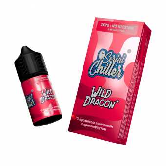 Жидкость SERIAL CHILLER SALT - Wild Dragon (Земляника с драгонфрутом) 27мл 0мг