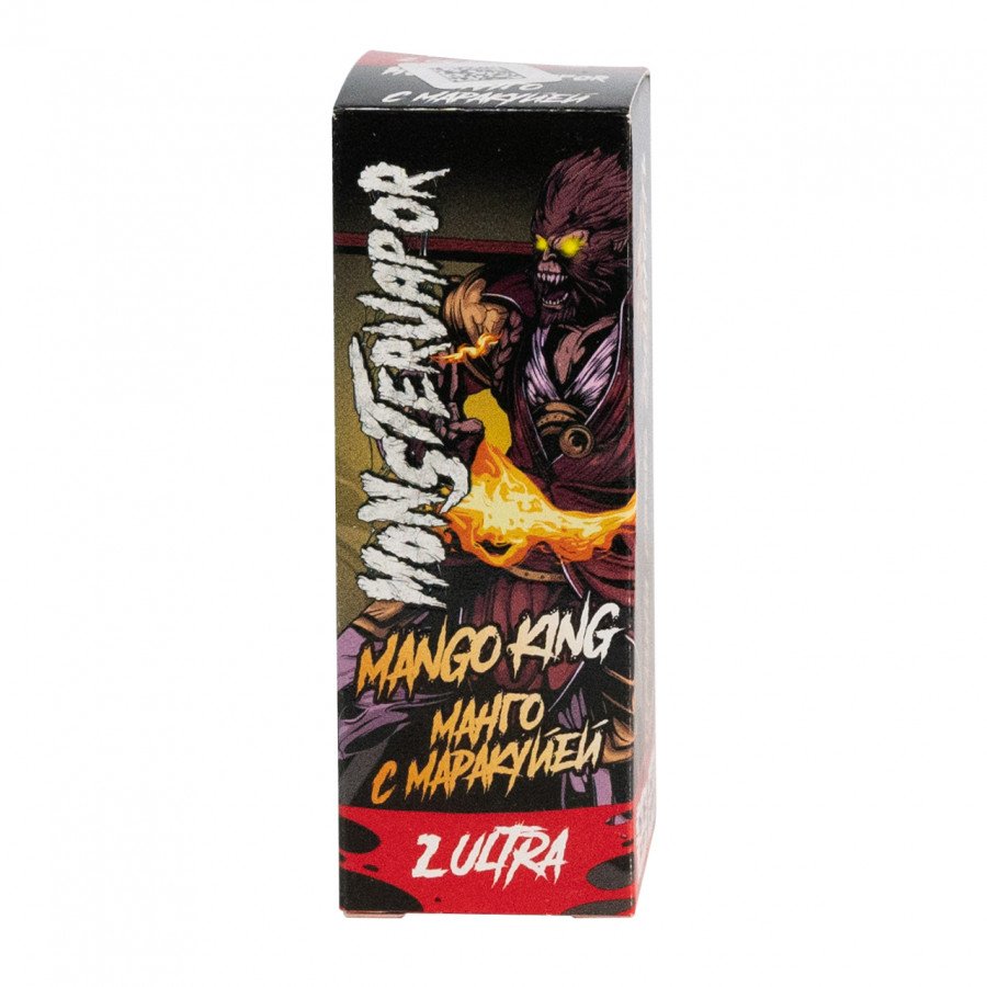 Фото и внешний вид — Жидкость MONSTERVAPOR SALT - Mango King (Манго с маракуйей) 30мл strong