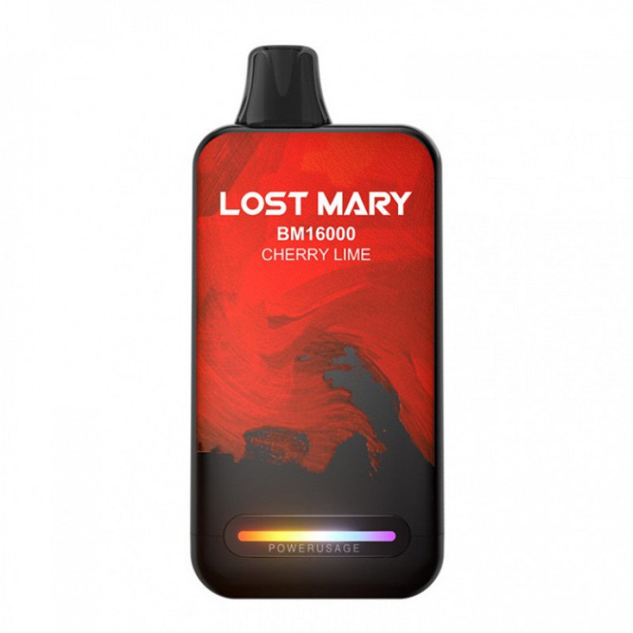 Фото и внешний вид — LOST MARY BM16000 - Вишня Лайм