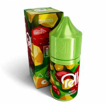 Жидкость RELL GREEN SALT - Mango Strawberry (Манго клубника) 28мл 0мг