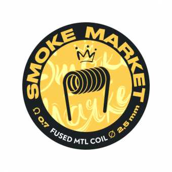 Спирали Fused MTL Coil - 0.70om 2*0,25Ni+0,1Ni (5,5 витков на 2,5мм спираль)