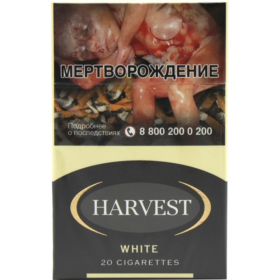 Купить Сигареты HARVEST - White (Харвест Вайт) по низкой цене в  Екатеринбурге | Smoke Market