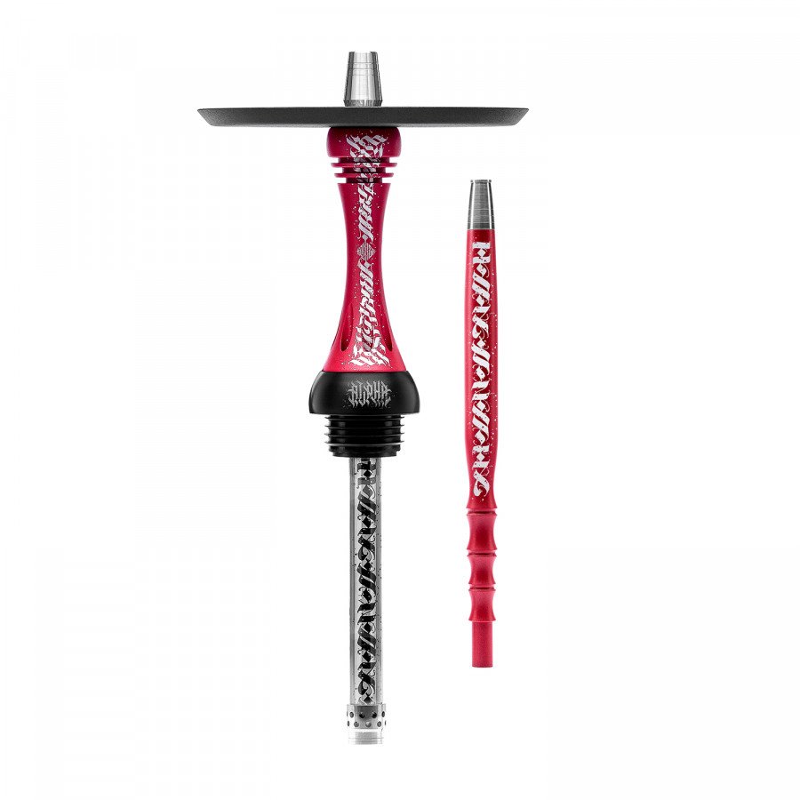 Фото и внешний вид — Кальян ALPHA HOOKAH X (Artist Collection) - Red Matte (Без колбы)