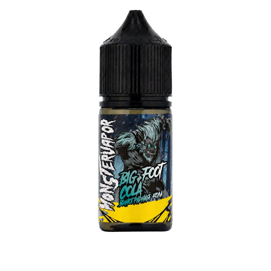 Фото и внешний вид — Конструктор MONSTERVAPOR - Big Foot Cola (Виноградная Кола) 30мл 0мг