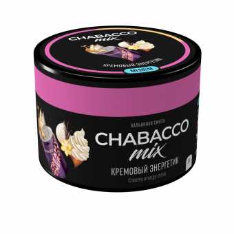 Смесь для кальяна Chabacco 50гр medium - Creamy Enegry Drink (Кремовый энергетик)