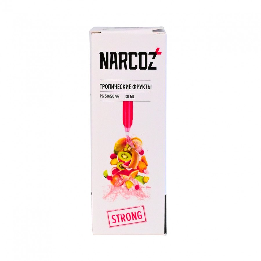 Фото и внешний вид — Жидкость NARCOZ SALT - Тропические фрукты 30мл strong