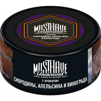 Табак для кальяна MUST HAVE 25г - с ароматом Смородины, Апельсина и Винограда