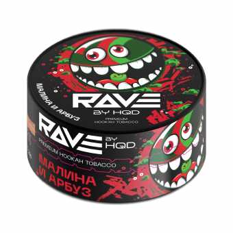 Табак для кальяна RAVE 25г - Малина и Арбуз