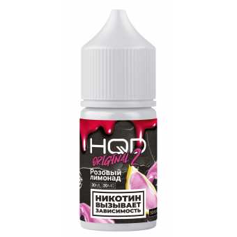 Жидкость HQD V2 ORIGINAL SALT - Pink Lemonade (Розовый лимонад) 30мл strong