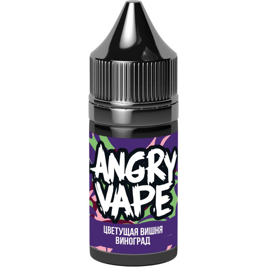 Фото и внешний вид — Конструктор ANGRY VAPE - Цветущая Вишня Виноград 30мл 0мг