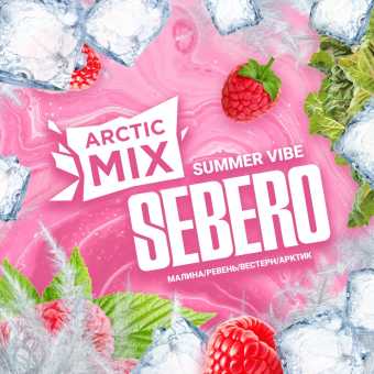 Табак для кальяна SEBERO 30гр - Summer Vibe (Малина, ревень, вестерн, арктик)