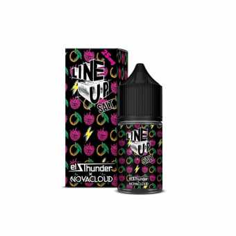 Жидкость LINE UP SALT - El Thunder x Novacloud (Малина манго сливки) 30мл 20мг