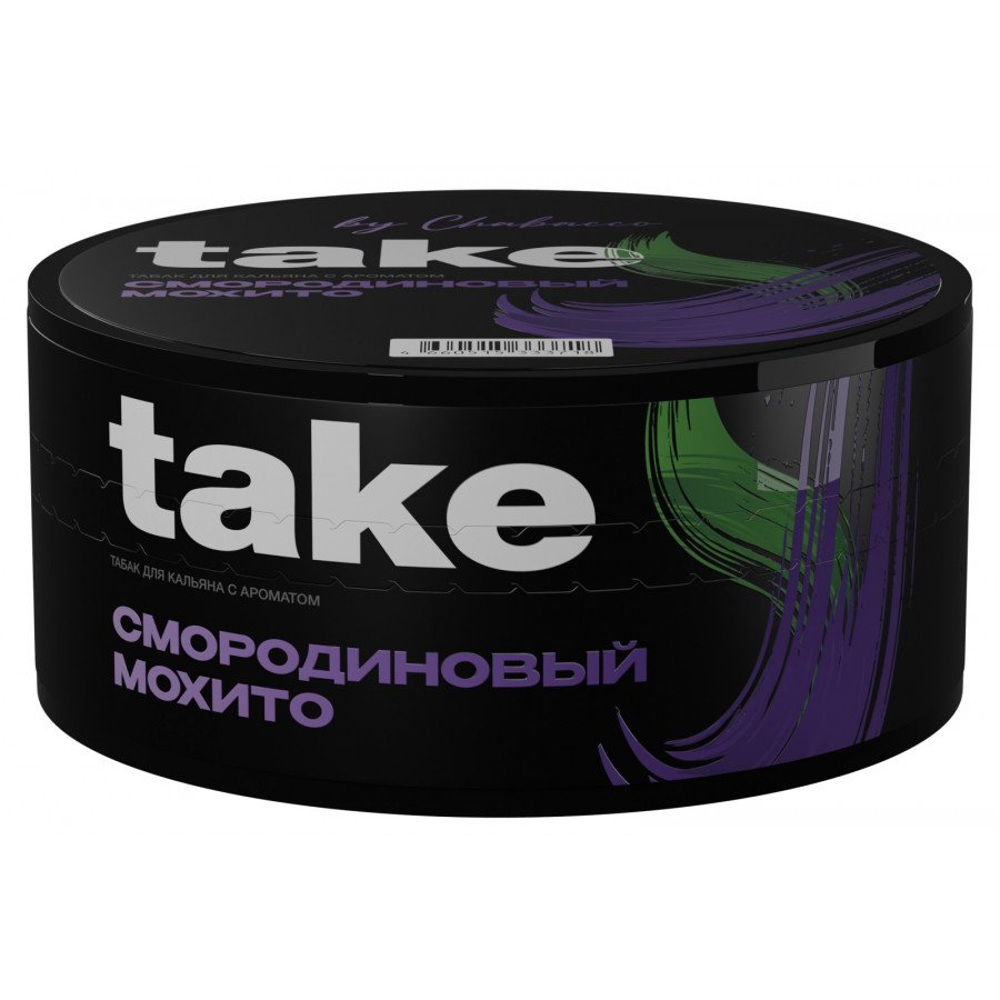Фото и внешний вид — Табак для кальяна TAKE 100г - Смородиновый Мохито