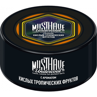 Табак для кальяна MUST HAVE 25г - с ароматом Кислых Тропических Фруктов