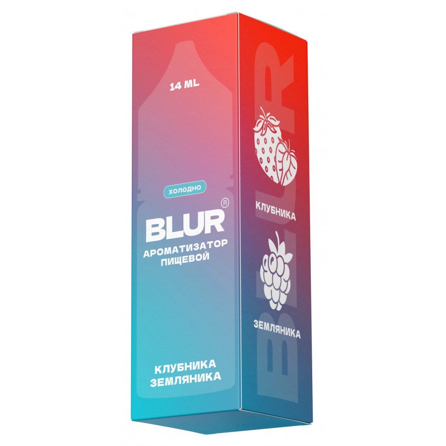Фото и внешний вид — Конструктор BLUR - Клубника Земляника 30мл 0мг