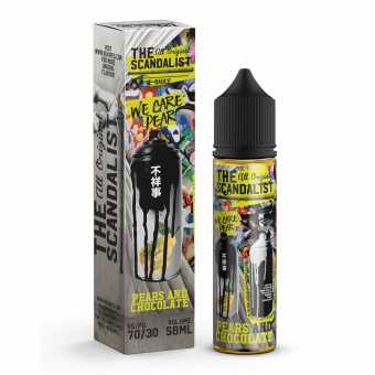 Жидкость THE SCANDALIST - We Care Pear (Груша с молочным шоколадом) 58мл 0мг