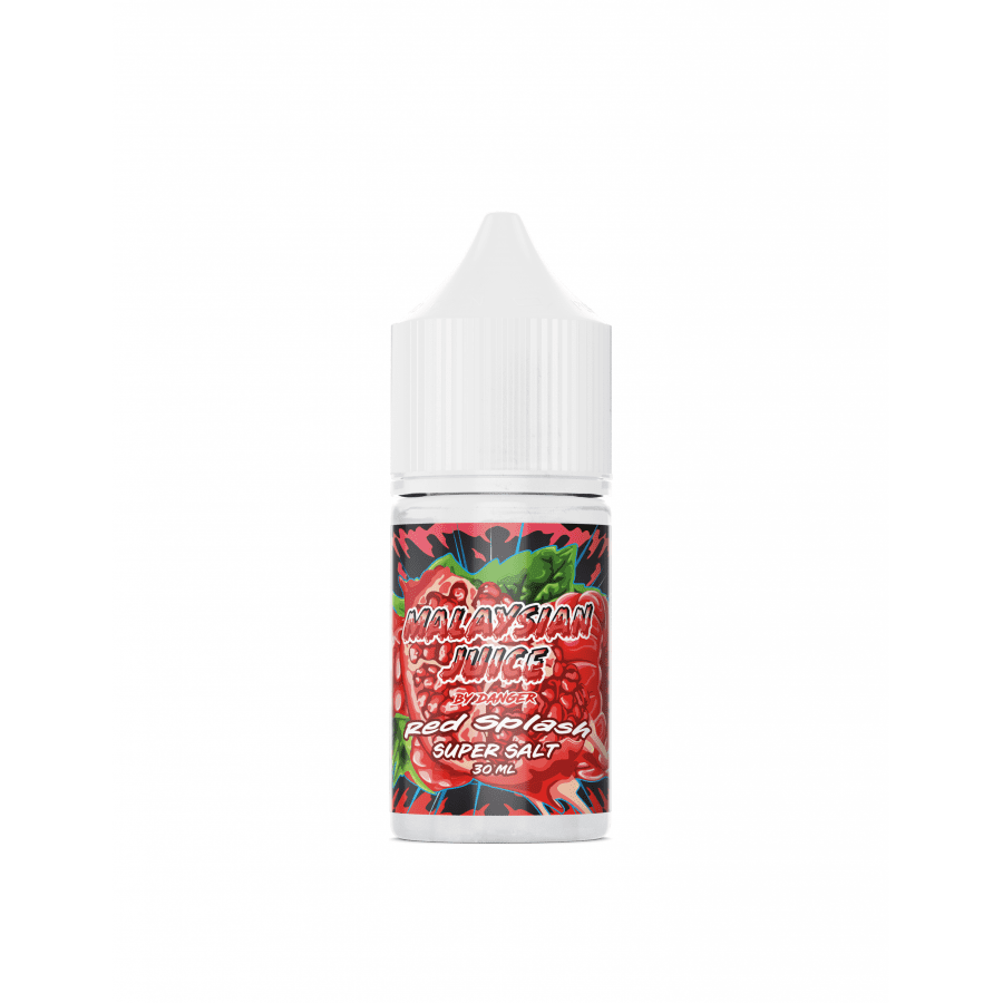 Фото и внешний вид — Жидкость MALAYSIAN JUICE SALT - Red Splash (Гранатово-малиновый взрыв) 30мл 4.0мг