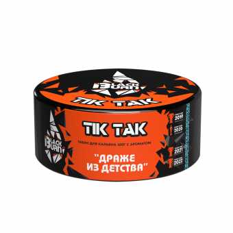 Табак для кальяна BURN BLACK 100гр - Tik Tak (Тик так)