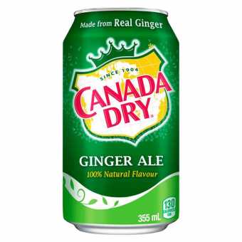CANADA DRY - Ginger Ale 355мл