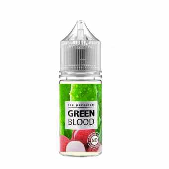 Жидкость ICE PARADISE SALT (No Menthol) - Green Blood (Алоэ личи) 30мл 20мг strong