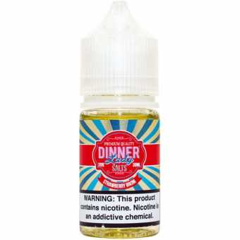 Жидкость DINNER LADY SALT - Strawberry Bikini (Клубника, цитрус со льдом) 30мл 20мг