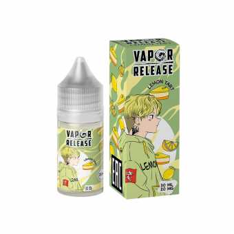Жидкость VAPOR RELEASE SALT - Lemon Tart (Лимон Бисквит) 30мл 20мг