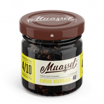 Табак для кальяна MUASSEL (4/10) 40гр - Пина Колада