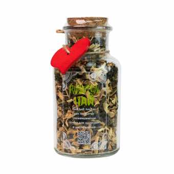 Чай зеленый RUSTTEA - Имбирь, лемонграсс 65г