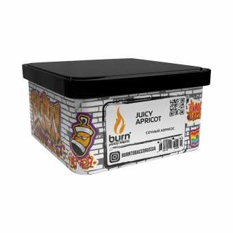 Табак для кальяна BURN 200г - Juicy Apricot (Спелый абрикос)